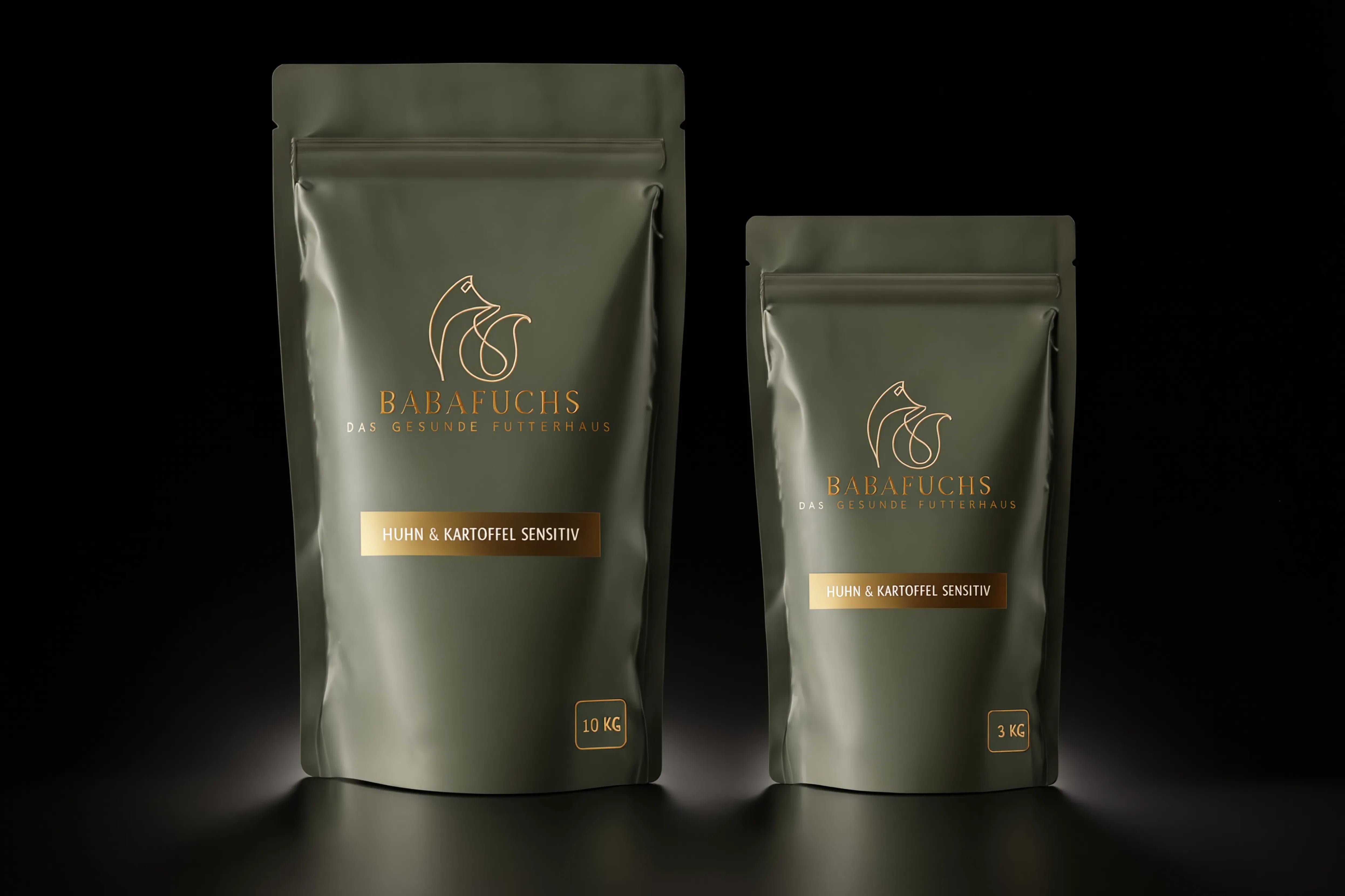 BabaFuchs Bio-Trockenfutter in den Größen 3 kg und 10 kg