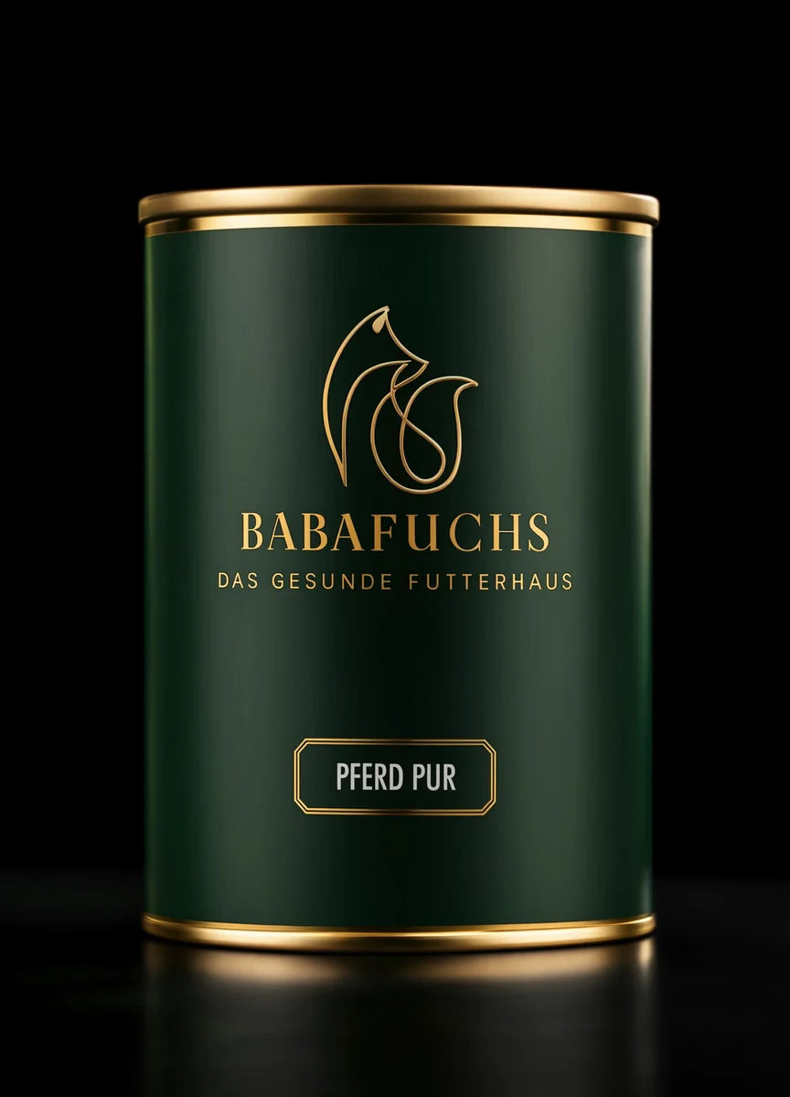 BabaFuchs Monoprotein Hundefutter Pferd Pur