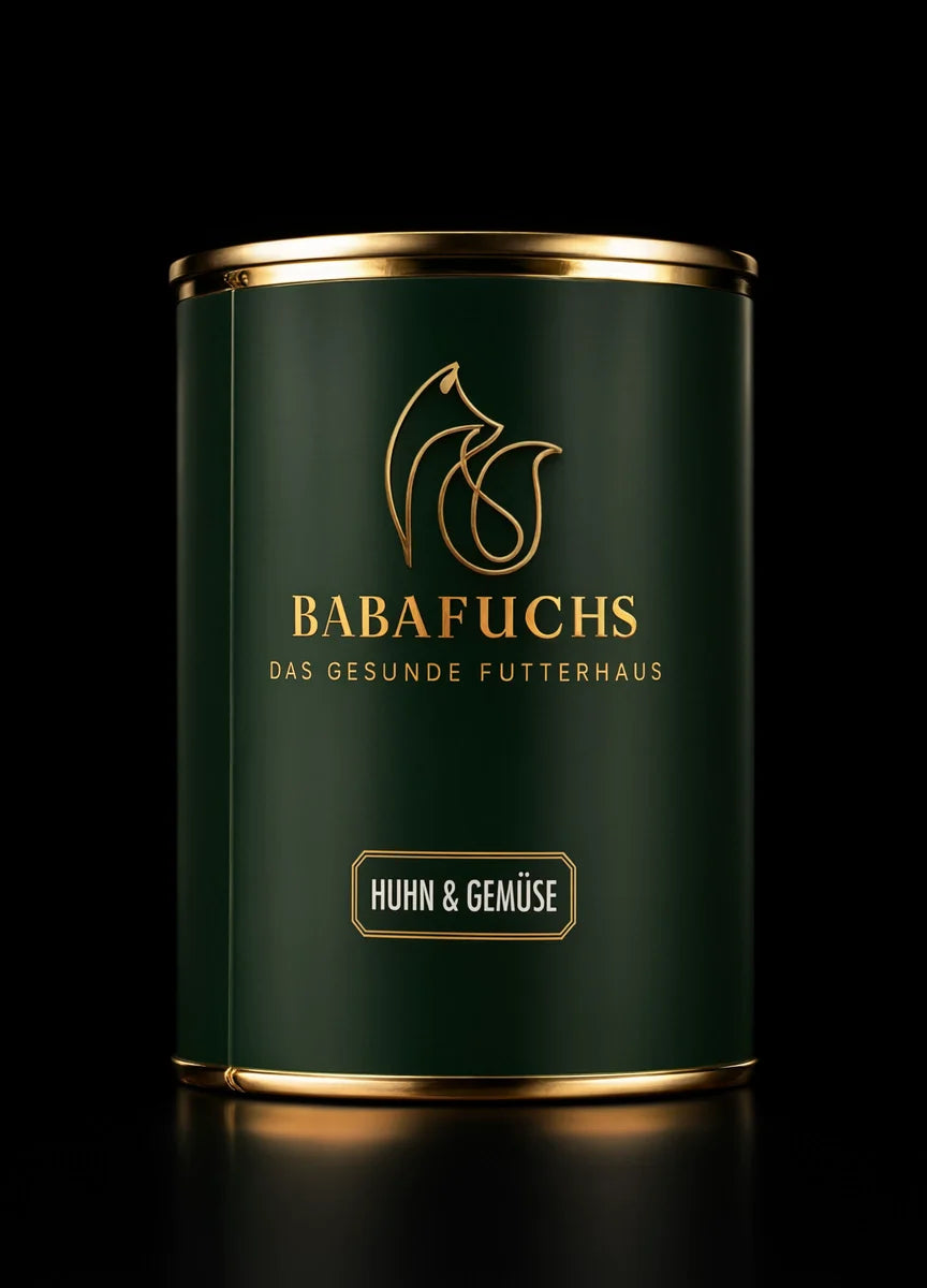BabaFuchs Huhn mit Gemüse Bio-Nassfutter für Hunde